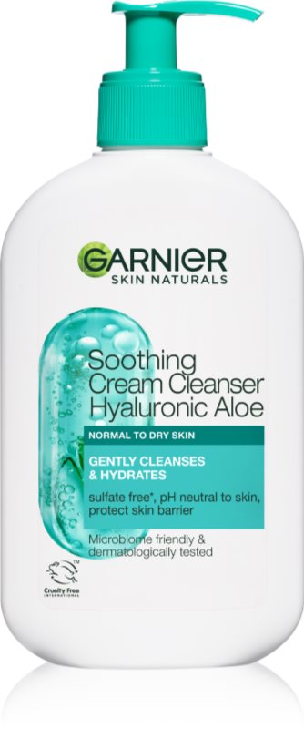Garnier Hyaluron + crema de curatare cu efect de calmare cu acid hialuronic 250 ml