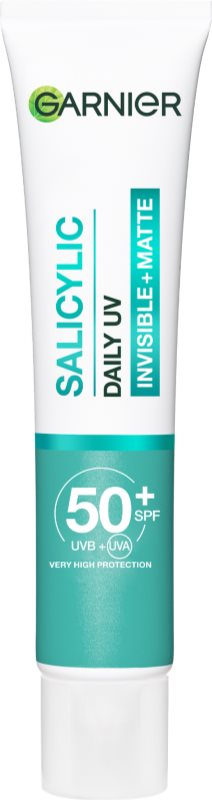 Garnier Pure Active Daily UV fluid matifiant impotriva imperfectiunilor pielii SPF 50+ 40 ml