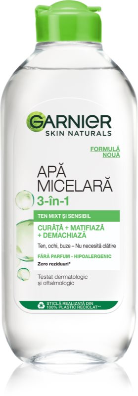 Garnier Skin Naturals apă micelară pentru piele mixtă și sensibilă 400 ml