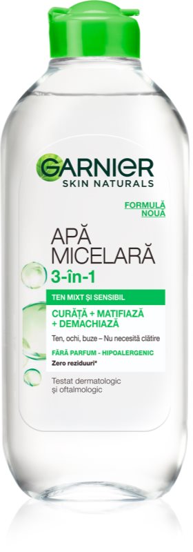 Garnier Micellar apă micelară pentru piele mixtă și sensibilă 400 ml