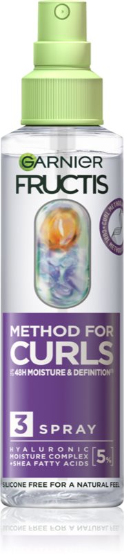 Garnier Fructis Curls Method spray hidratant pentru păr pentru par ondulat si cret 150 ml
