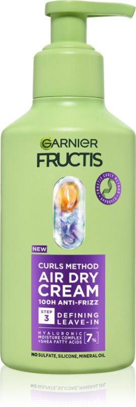 Garnier Fructis Curls Method crema leave-in pentru par ondulat si cret 260 ml