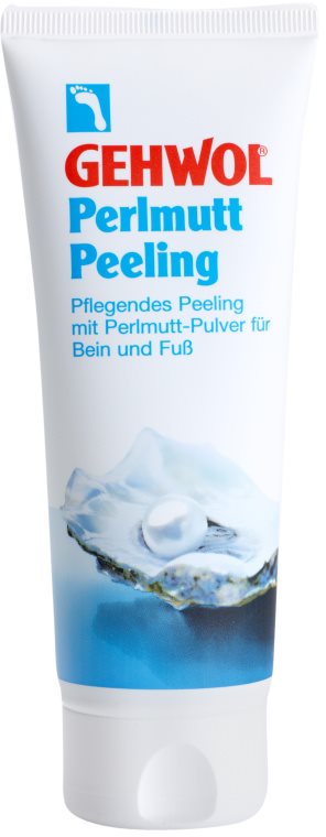 Gehwol Classic peeling cu praf de perle pentru ingriirea picioarelor 125 ml