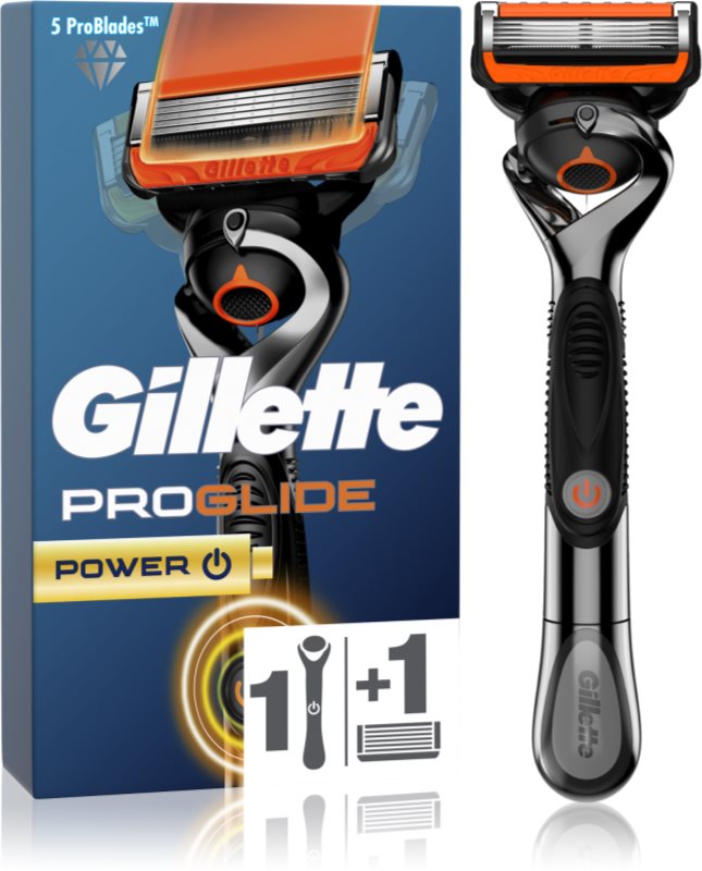 Gillette ProGlide Power acumulator pentru aparat de ras + capete de schimb 1 buc