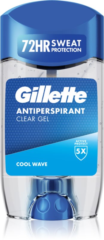 Gillette Cool Wave gel antiperspirant pentru barbati 70 ml