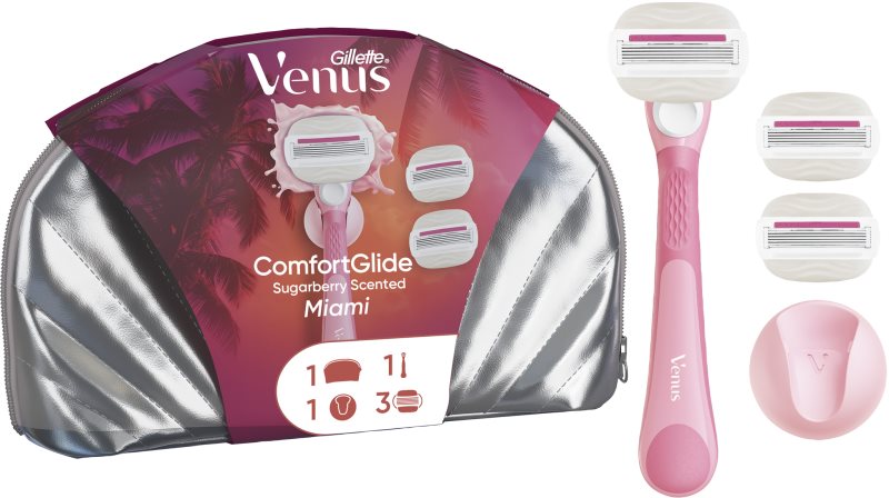 Gillette Venus Comfortglide Sugarberry Miami Gift Set set cadou pentru femei