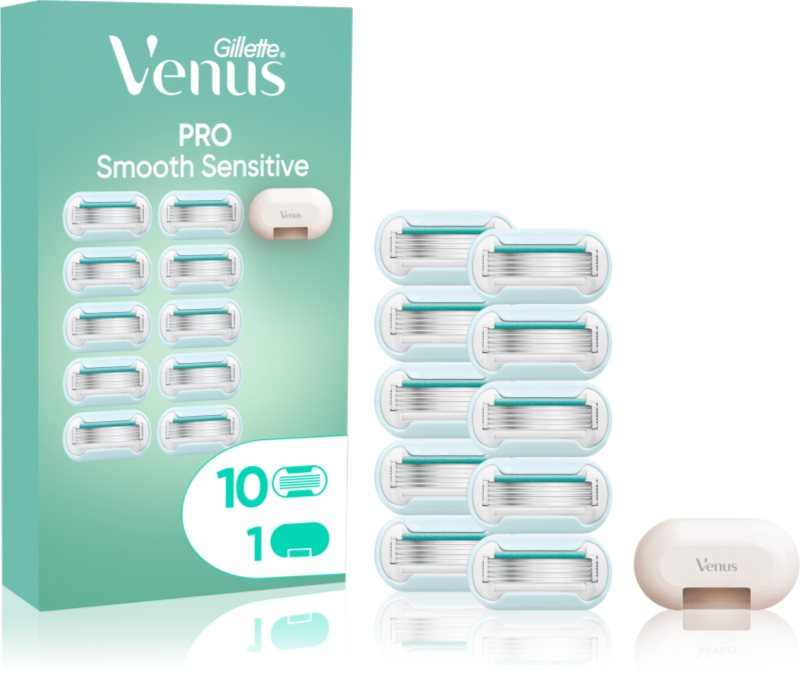Gillette Venus PRO Smooth Sensitive rezerva Lama + capac de protecție