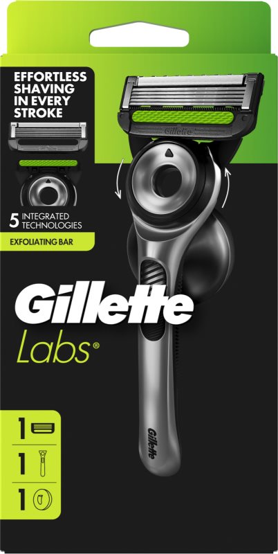Gillette Labs aparat de ras cu suport pentru duș 1 buc