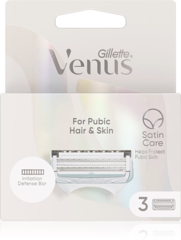 Gillette Venus For Pubic Hair&Skin rezerva Lama pentru ajustarea liniei bikinilor