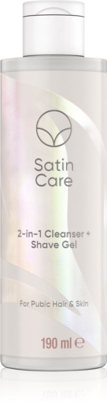 Gillette Venus Satin Care For Pubic Hair&Skin gel pentru bărbierit pentru ajustarea liniei bikinilor 190 ml