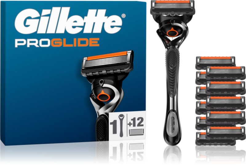 Gillette ProGlide Aparat de ras + rezervă lame 13 buc