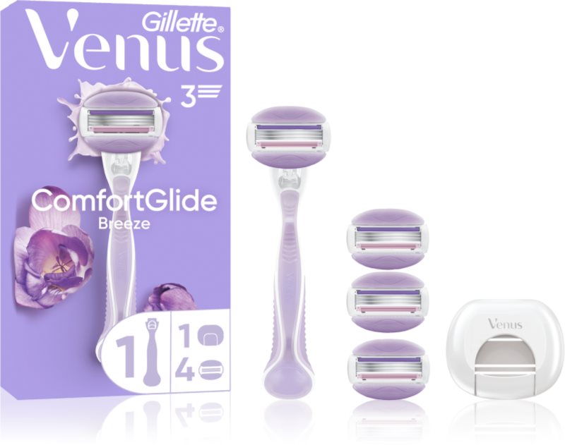 Gillette Venus ComfortGlide Breeze Aparat de ras + rezervă lame 4 buc