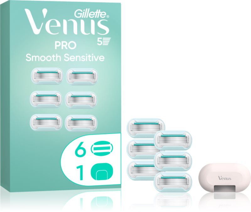 Gillette Venus PRO Smooth Sensitive rezerva Lama + capac de protecție