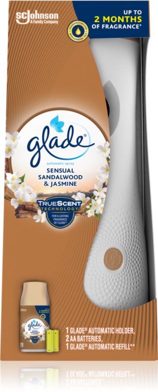 GLADE Automatic Spray Sandalwood & Jasmine odorizant de aer automat cu reîncărcare Sandalwood & Jasmine 269 ml