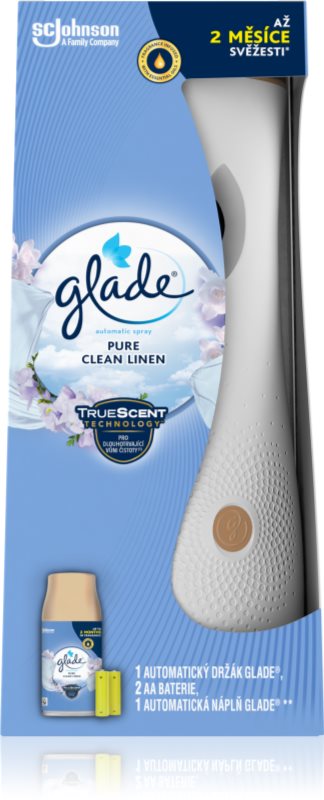 GLADE Automatic Spray Pure Clean Linen odorizant de aer automat cu reîncărcare 269 ml