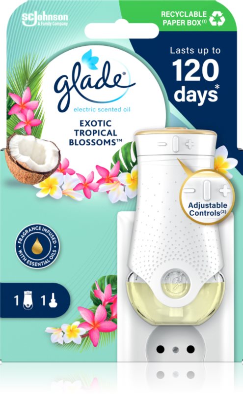 GLADE Exotic Tropical Blossoms odorizant electric 20 ml