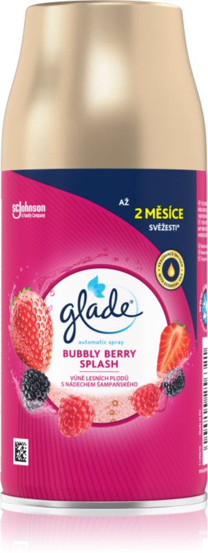 GLADE Automatic Bubbly Berry Splash automat de odorizare a aerului rezervă 269 ml