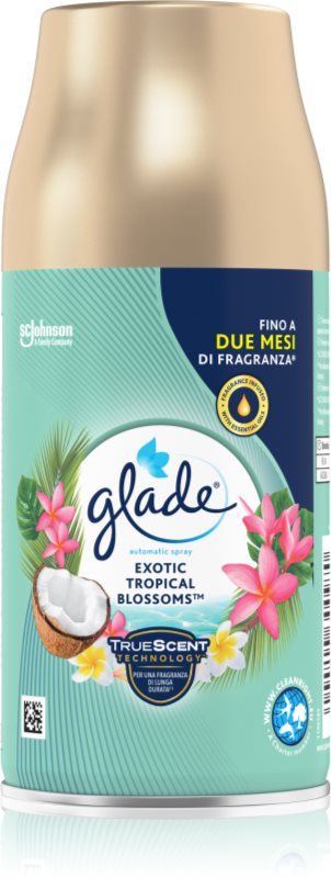GLADE Automatic Exotic Tropical Blossoms automat de odorizare a aerului rezervă 269 ml