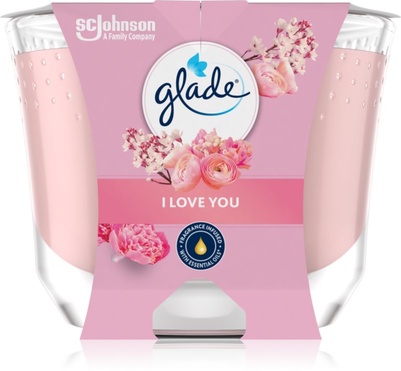 GLADE I Love You lumânare parfumată