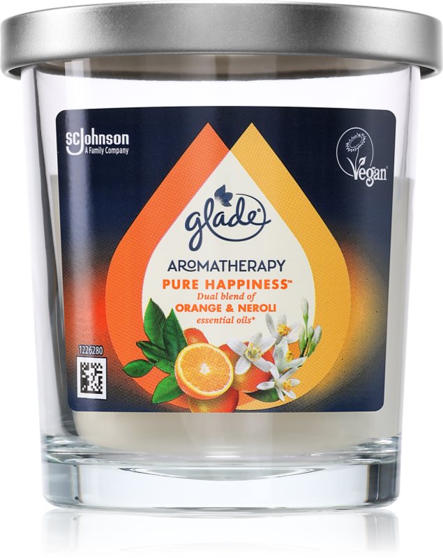GLADE Aromatherapy Pure Happiness lumânare parfumată 170 g