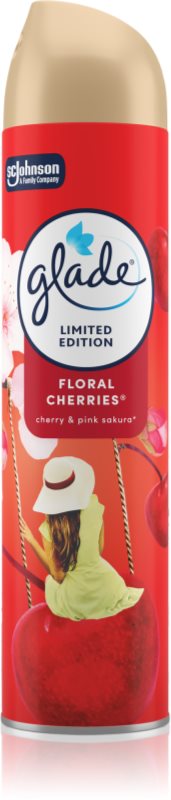 GLADE Floral Cherries odorizant de camera 300 ml