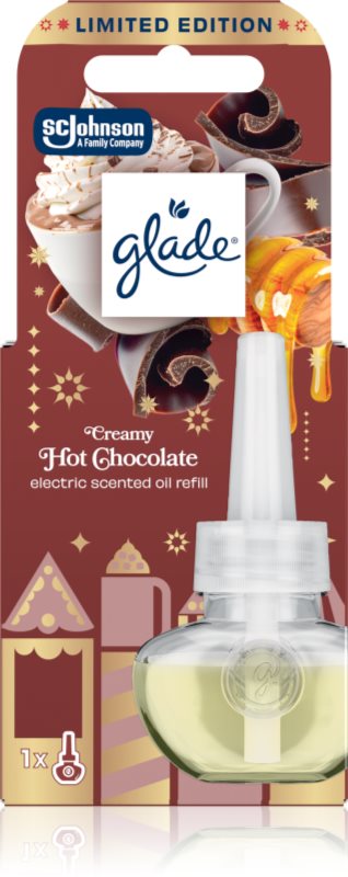 GLADE Creamy Hot Chocolate rezervă pentru difuzorul electric 20 ml