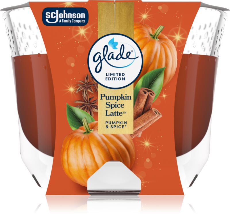 GLADE Pumpkin Spice Latté lumânare parfumată