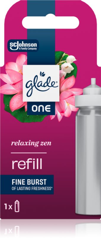 GLADE ONE Relaxing Zen rezervă de reumplere pentru odorizantul de aer 10 ml