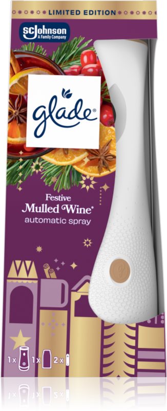 GLADE Automatic Spray Festive Mulled Wine odorizant de aer automat cu reîncărcare 269 ml