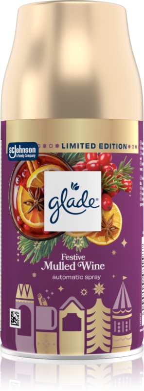 GLADE Automatic Festive Mulled Wine automat de odorizare a aerului rezervă 269 ml