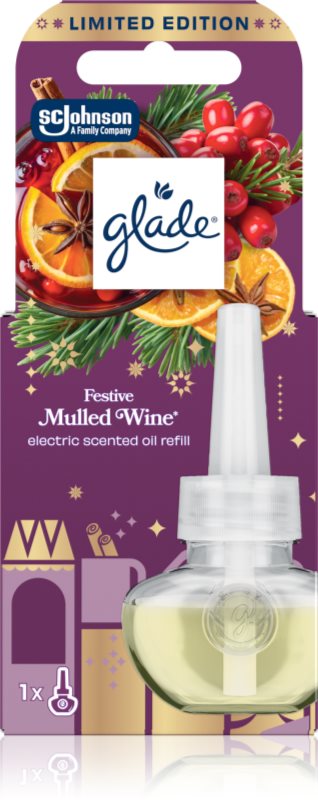 GLADE Festive Mulled Wine rezervă pentru difuzorul electric 20 ml