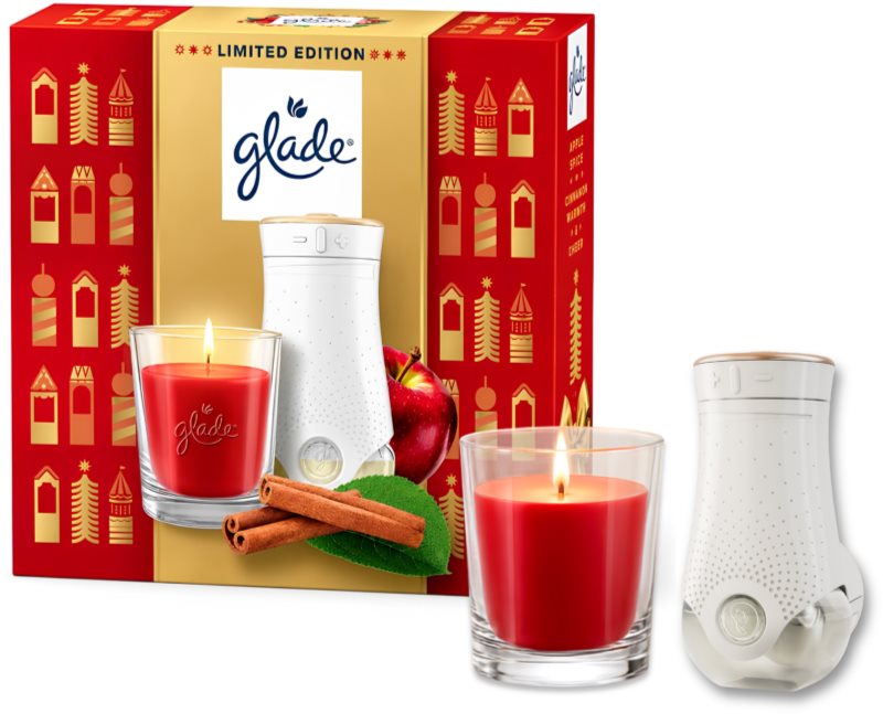 GLADE ONE Twinkling Apple & Cinnamon set cadou de Crăciun