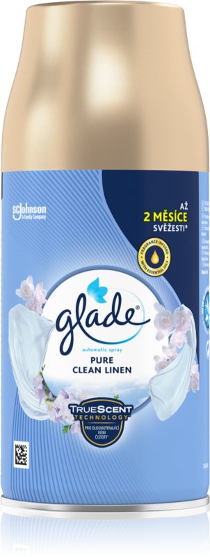 GLADE Pure Clean Linen automat de odorizare a aerului rezervă 269 ml