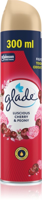 GLADE Luscious Cherry & Peony odorizant de camera 300 ml