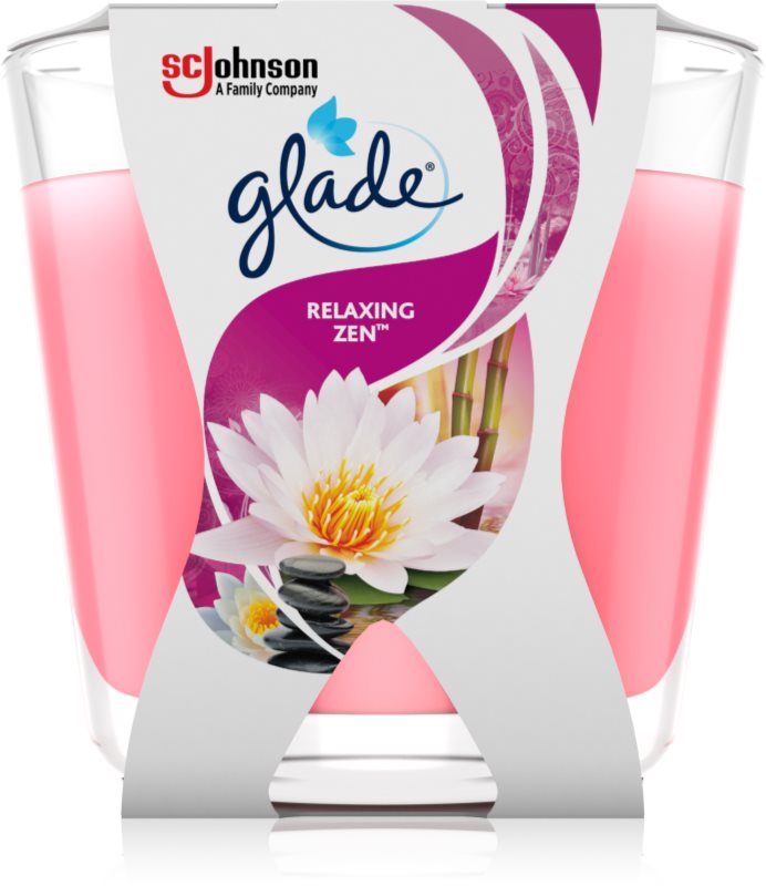 GLADE Relaxing Zen lumânare parfumată 70 g