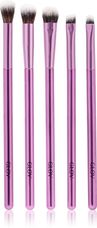 GLOV Accessories set perii machiaj pentru ochi tip Pink 5 buc