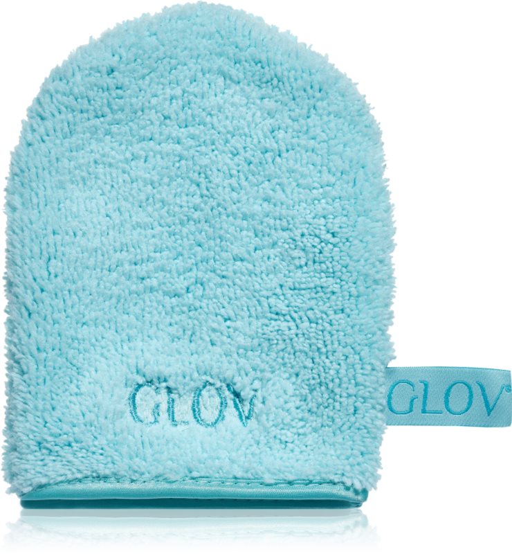 GLOV Water-only Makeup Removal Skin Cleansing Mitt mănuși demachiante pentru make-up culoare Blue Lagoon 1 buc