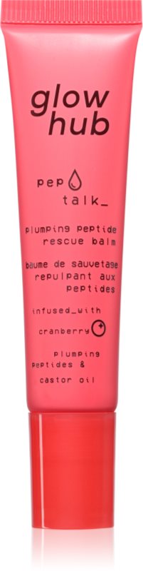 Glow Hub Plumping Peptide balsam de buze reparator cu efect de hidratare 15 ml