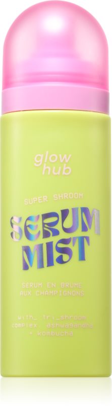 Glow Hub Super Shroom Serum Mist ser facial hidratant Spray 100 ml