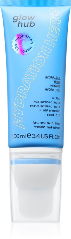 Glow Hub Hydration Hero Masca de noapte pentru hidratare intensa 100 ml