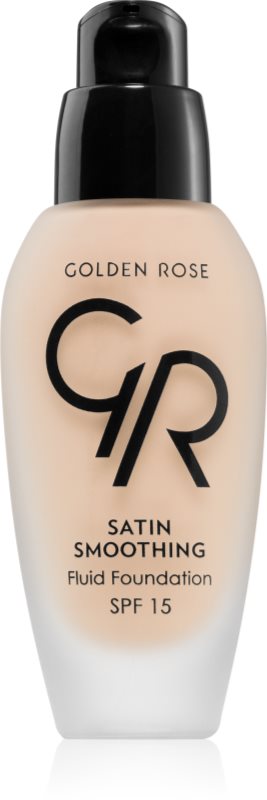 Golden Rose Satin Smoothing fard lichid de lunga durata SPF 15 culoare 23 34 ml