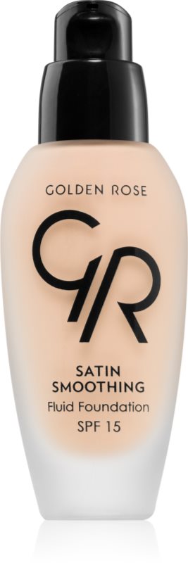 Golden Rose Satin Smoothing fard lichid de lunga durata SPF 15 culoare 23 34 ml