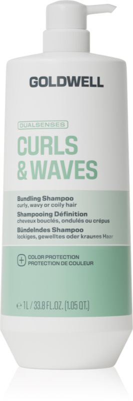 Goldwell Dualsenses Curls & Waves Bundling Shampoo șampon pentru par ondulat si cret 1000 ml