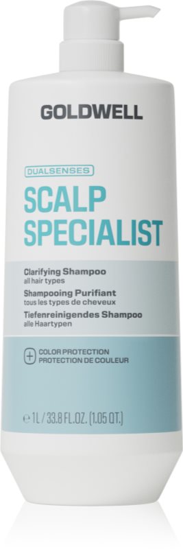 Goldwell Dualsenses Scalp Specialist Clarifying Shampoo curatarea profunda a scalpului 1000 ml