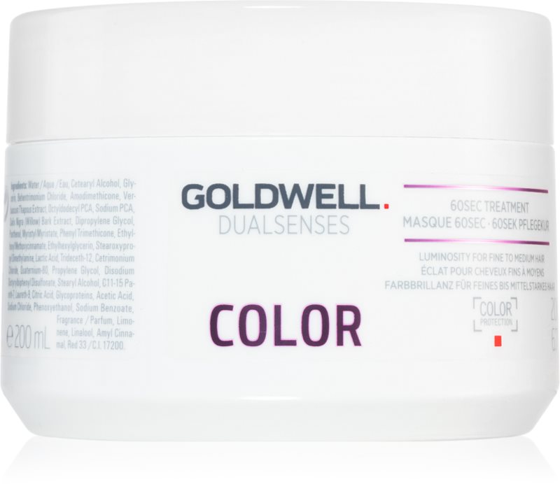 Goldwell Dualsenses Color mască de regenerare pentru păr normal, fin și vopsit 200 ml