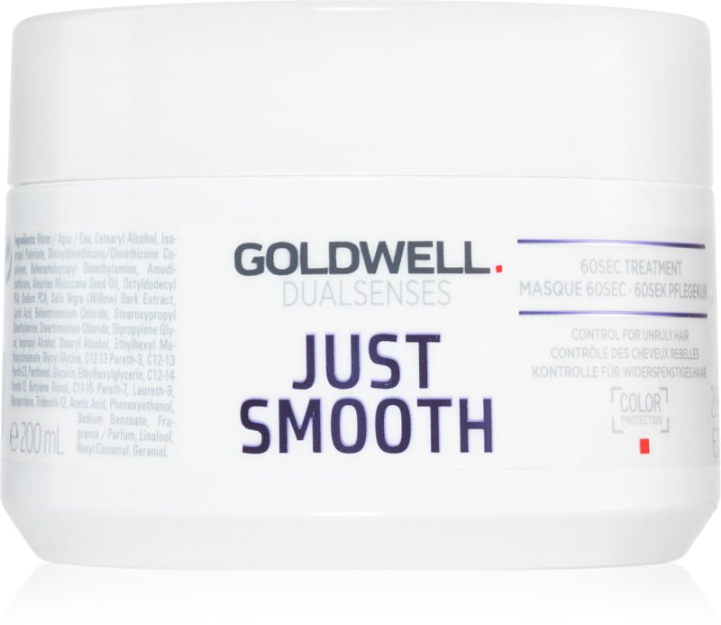 Goldwell Dualsenses Just Smooth masca de netezire pentru par indisciplinat 200 ml