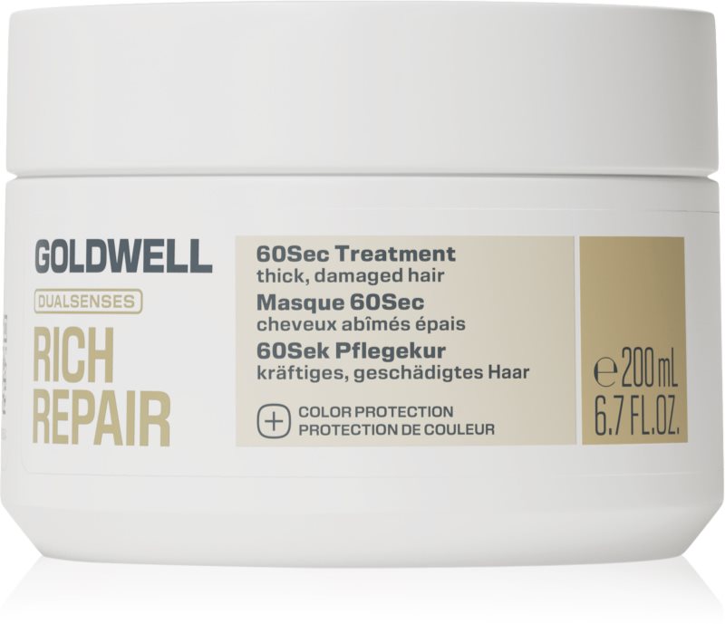 Goldwell Dualsenses Rich Repair 60Sec Treatment tratament nutritiv in profunzime