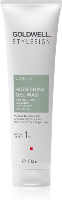 Goldwell StyleSign High-shine Gel Wax ceara gel pentru par ondulat si cret 100 ml