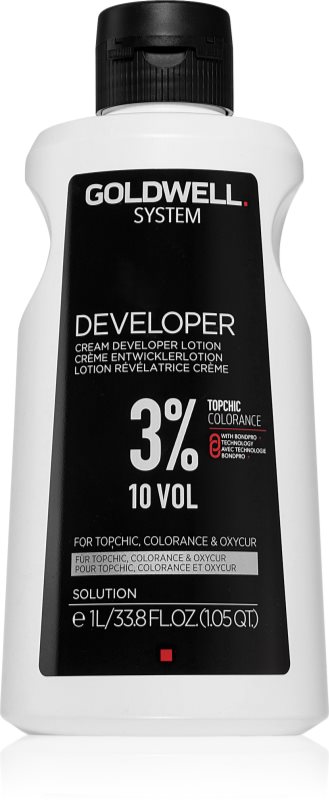 Goldwell System Developer emulsie activatoare 3% vol 10 1000 ml