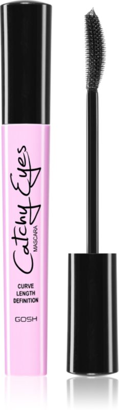 GOSH COPENHAGEN Catchy Eyes Mascara pentru alungirea si separarea genelor culoare Black 8 ml